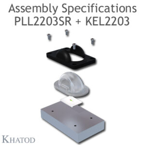 PLL2203SR Silicone lens assembly
