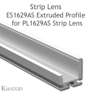 ES1629AS/1200 Extruded Profile for PL1629ASxx Strip Lens