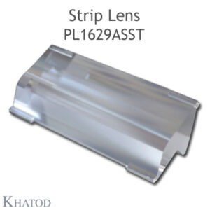 PL1629ASST Strip Lens with Frosted Finish