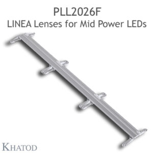 PLL2026F Linea Lenses for Mid Power LEDs