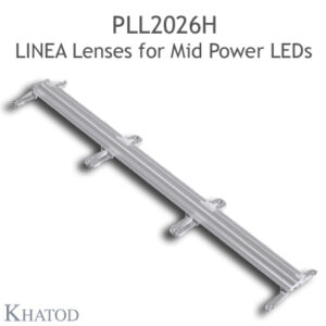 PLL2026H Linea Lenses for Mid Power LEDs